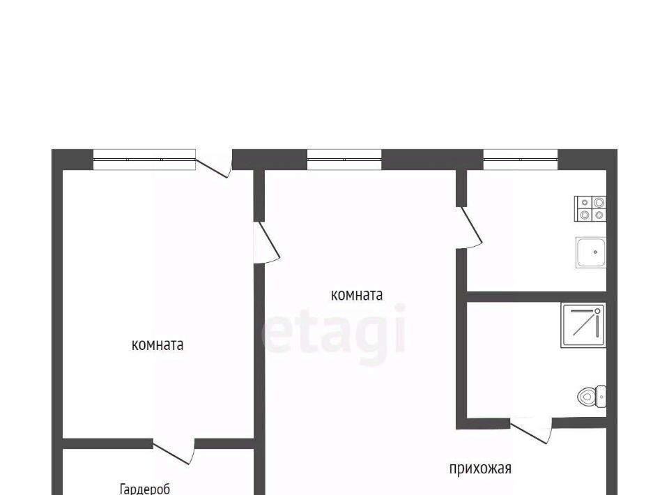 квартира г Воронеж р-н Советский ул Южно-Моравская 40 фото 2