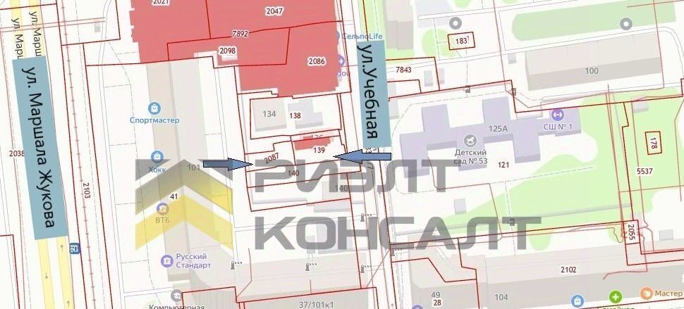 земля г Омск р-н Центральный ул Учебная 136 фото 2