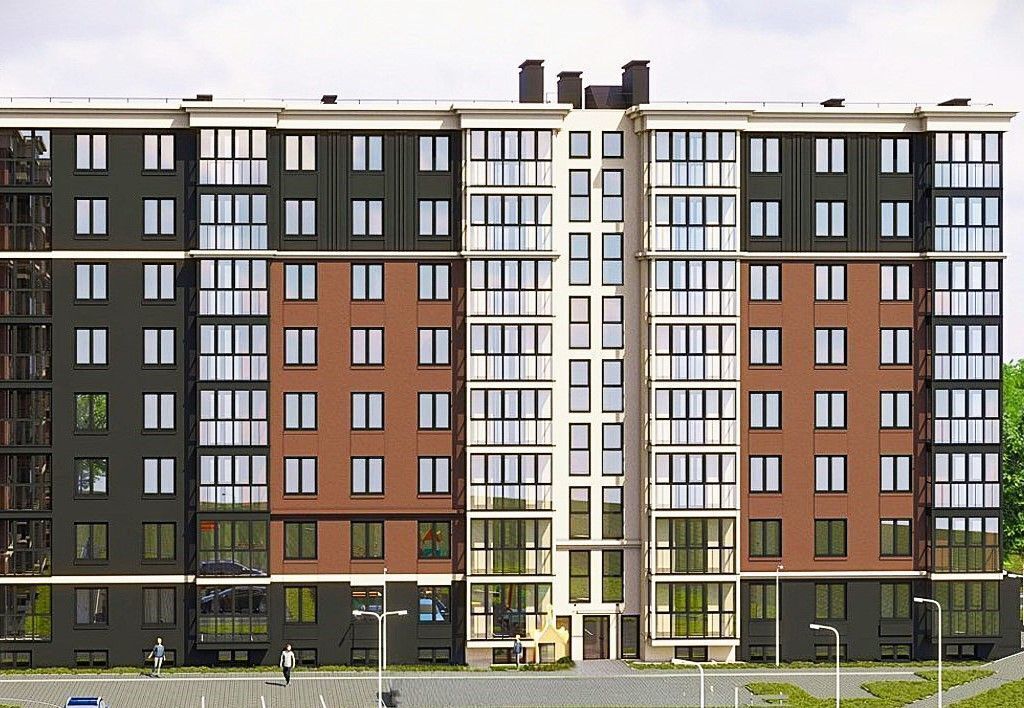 квартира г Калининград р-н Московский ЖК Гринвуд ул. Толстикова, д. 36, корп. 2 фото 7