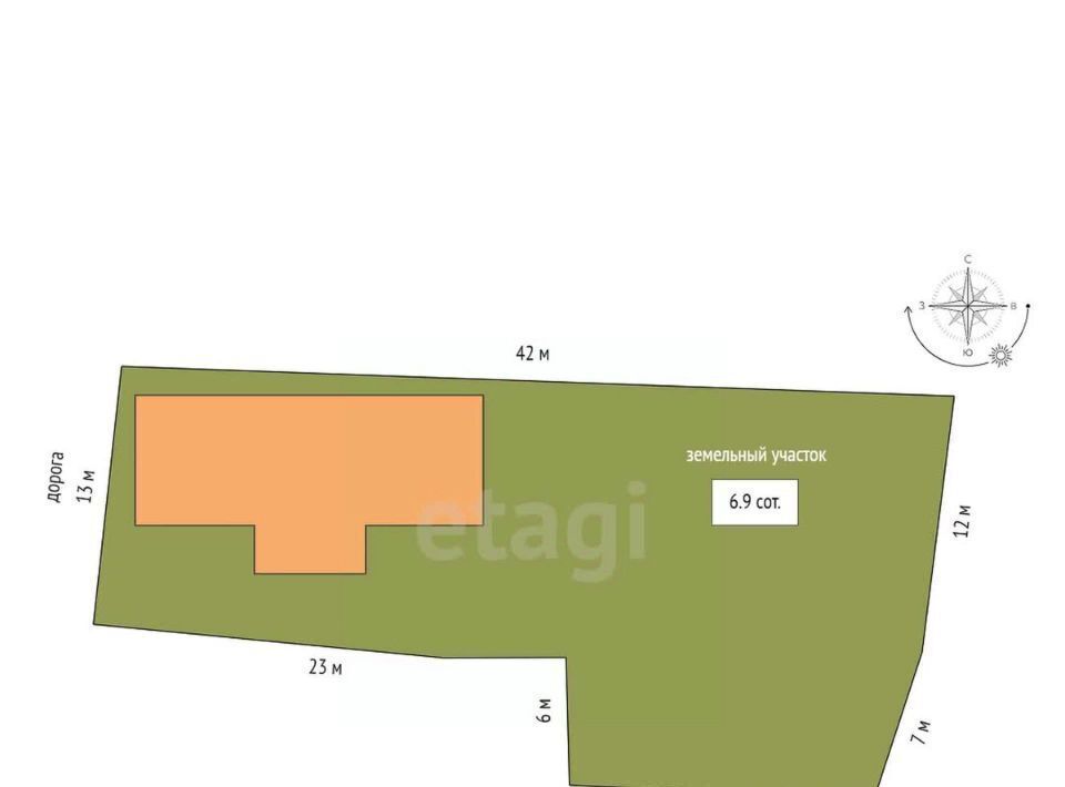 дом г Омск р-н Кировский ул 5-я Кировская 41 фото 2