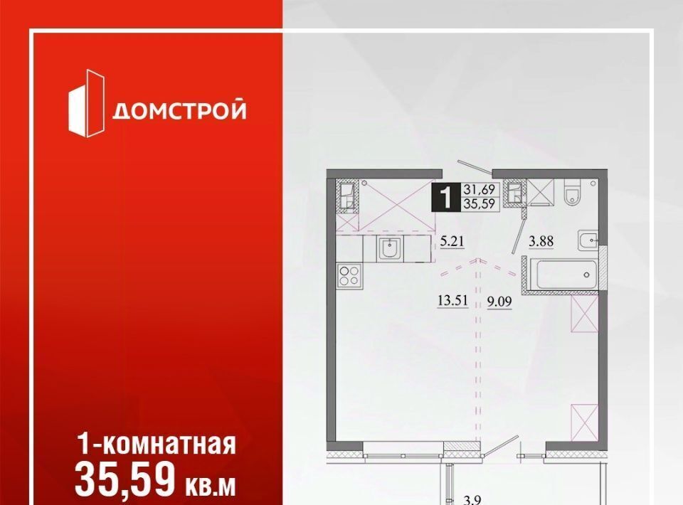 квартира г Иркутск р-н Ленинский Ново-Ленино фото 1