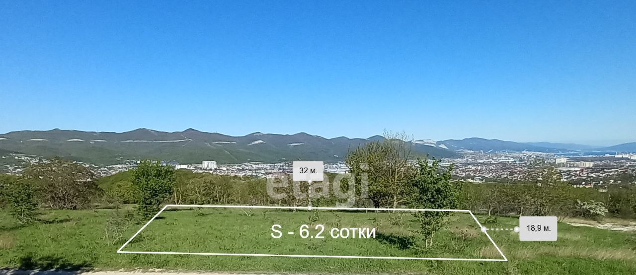 земля г Новороссийск с Владимировка снт Заря фото 1