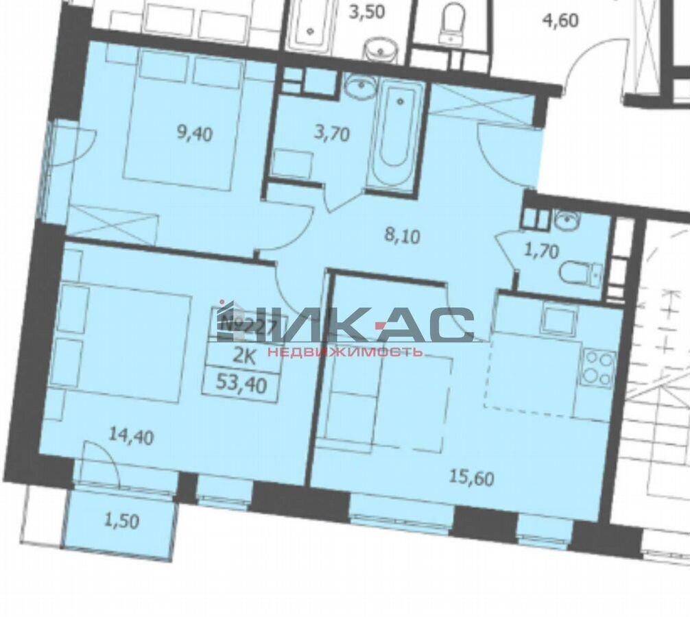 квартира г Ярославль р-н Кировский ул Большая Октябрьская 85 фото 1