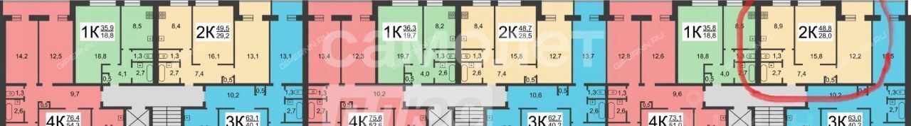 квартира г Нижний Новгород Пролетарская ул Горная 32 фото 8