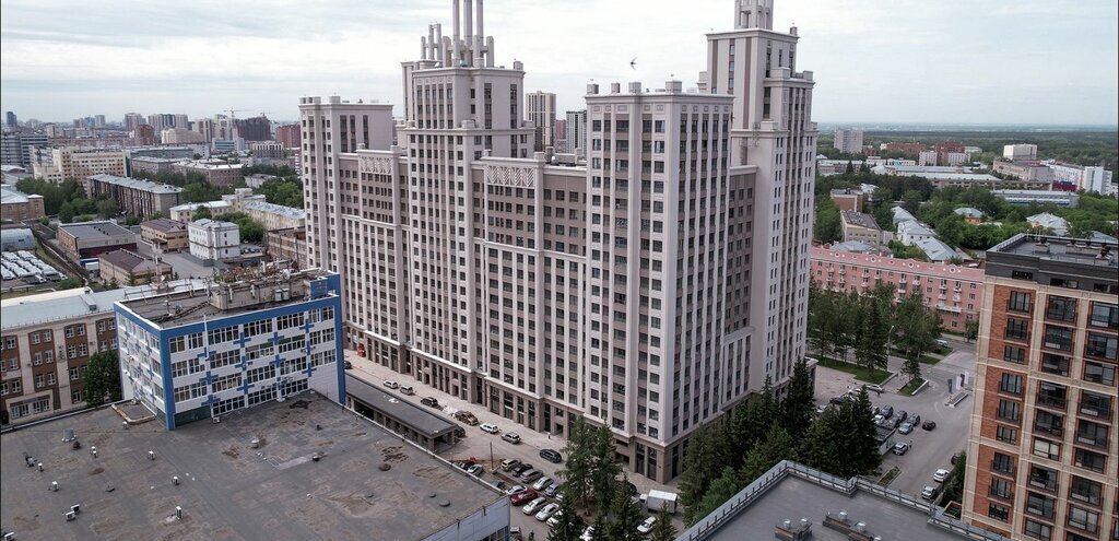 квартира г Новосибирск р-н Заельцовский Заельцовская пр-кт Красный 220 Дом «Нобель» фото 17