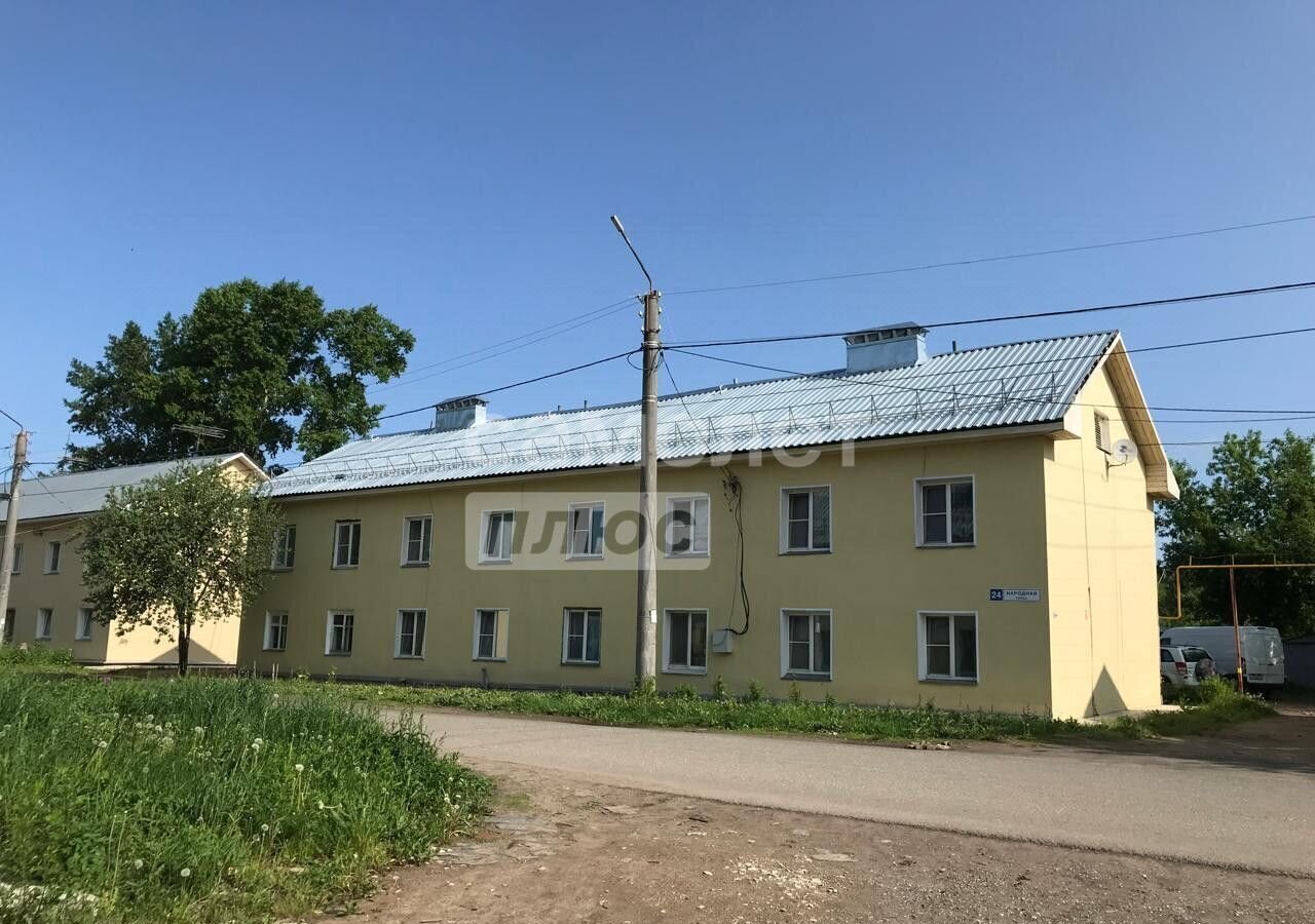 квартира г Киров р-н Октябрьский ул Народная 23 фото 10