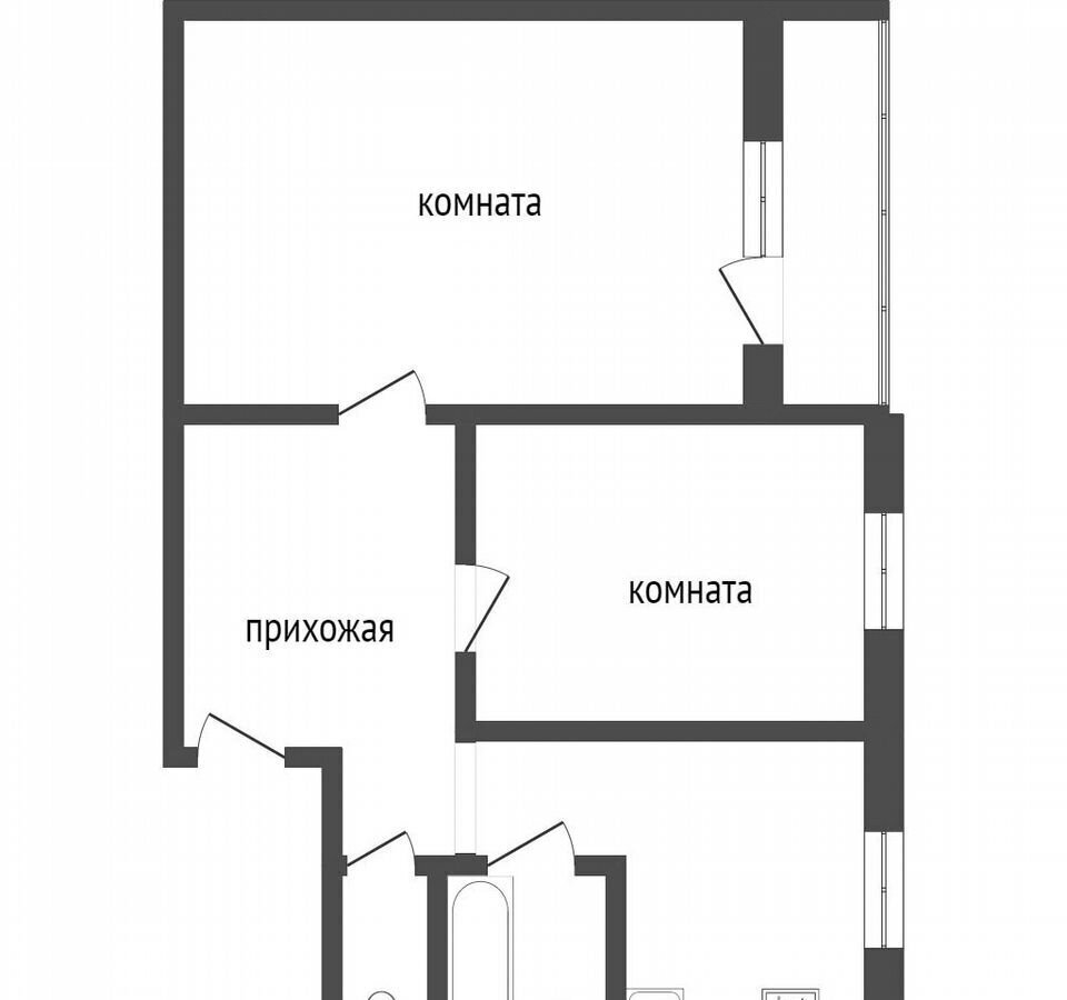 квартира г Улан-Удэ р-н Советский мкр-н Сокол, 1 фото 12