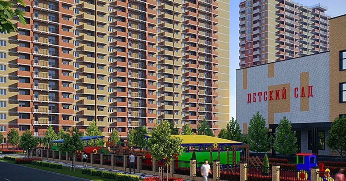 квартира г Краснодар р-н Прикубанский ул им. Героя Владислава Посадского 14/1 ЖК «Бауинвест» фото 4