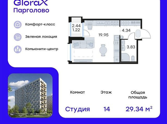 метро Проспект Просвещения жилой комплекс Глоракс Парголово фото