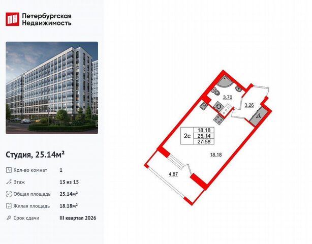 метро Елизаровская р-н Невский ЖК «Pulse Premier» корп. 2 фото
