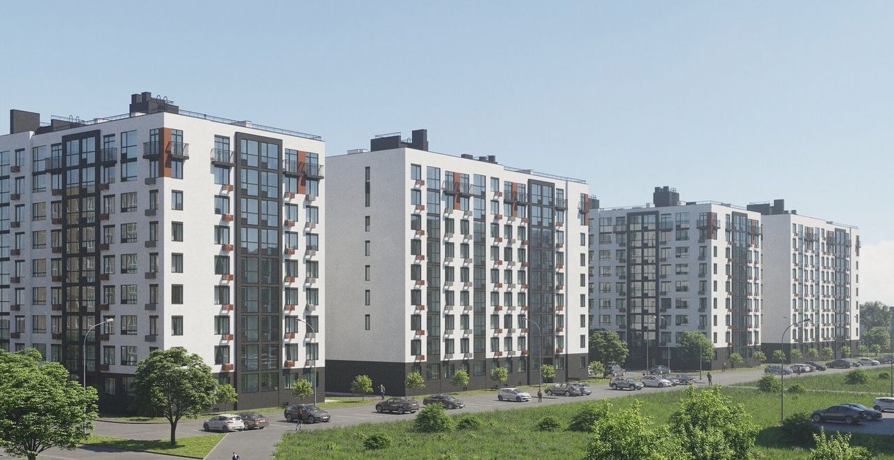 квартира г Калининград р-н Московский ул Поленова 7 квартал «Этюд» фото 3