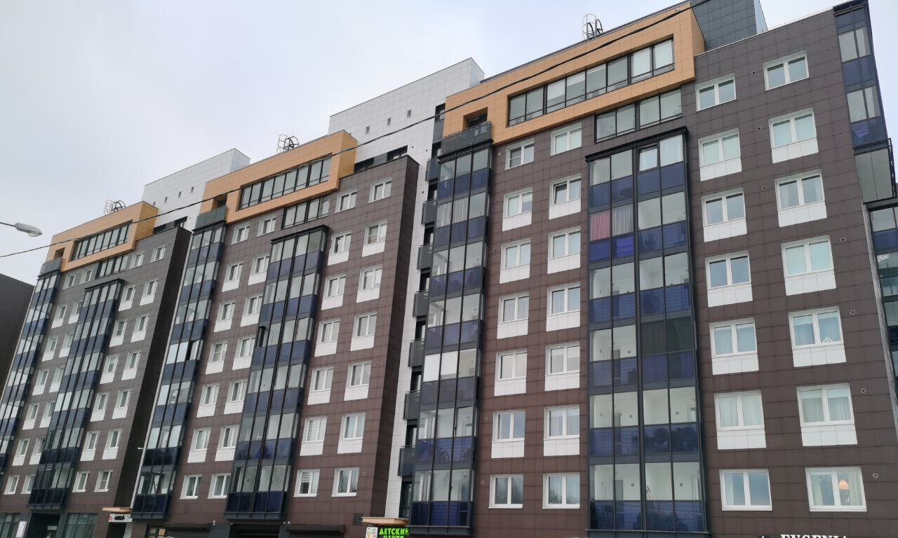 квартира г Петрозаводск Древлянка Древлянка-9 ЖК «Каскад» Попова, 11 фото 2
