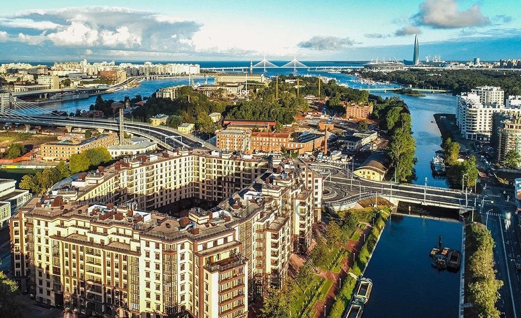 квартира г Санкт-Петербург метро Чкаловская пр-кт Петровский 5 ЖК «OSTROV» округ Петровский фото 1