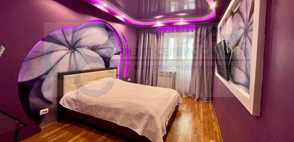 квартира г Саратов проезд 5-й Нагорный 28 фото 18
