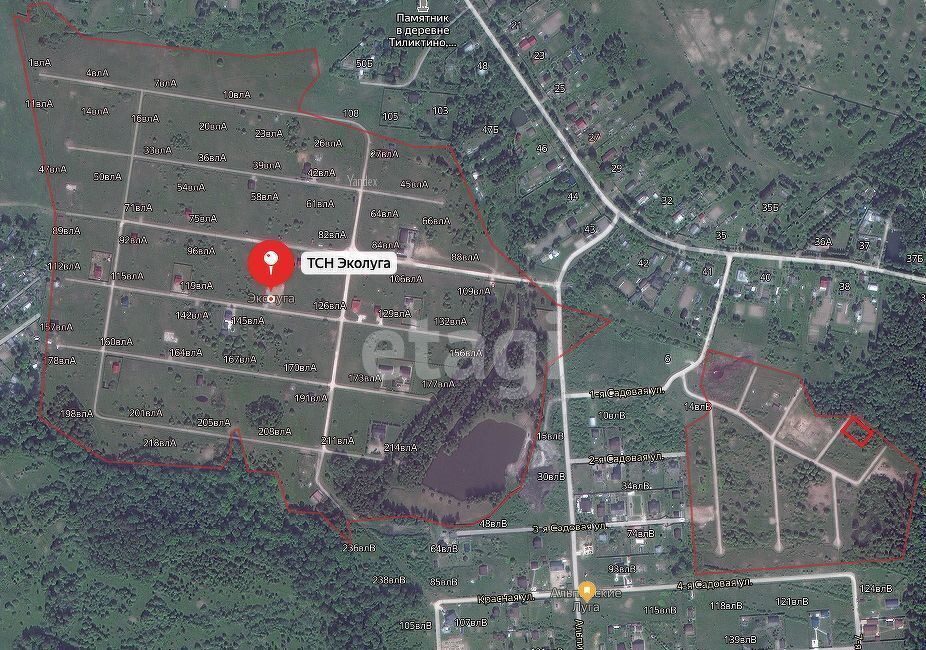 дом г Клин 55 км, ТСН Эколуга, Новопетровское, Ленинградское шоссе фото 11