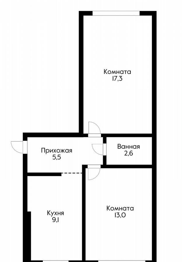 квартира г Краснодар р-н Западный Фестивальный ул Парковая 11 мкр-н фото 5