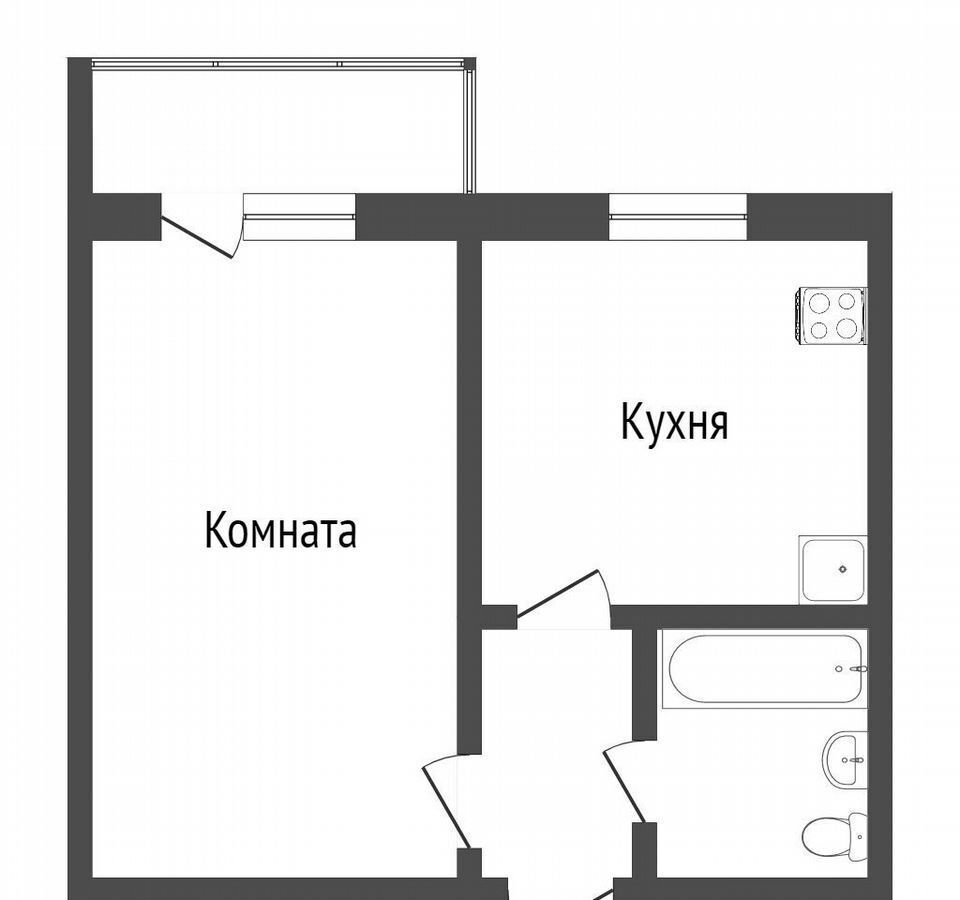 квартира г Улан-Удэ р-н Октябрьский ул Тобольская 59 фото 11