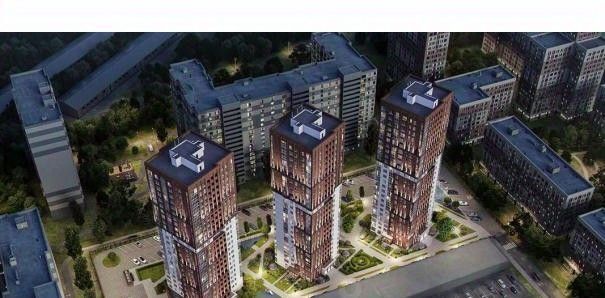 квартира г Воронеж р-н Ленинский ЖК «Галилей» фото 2