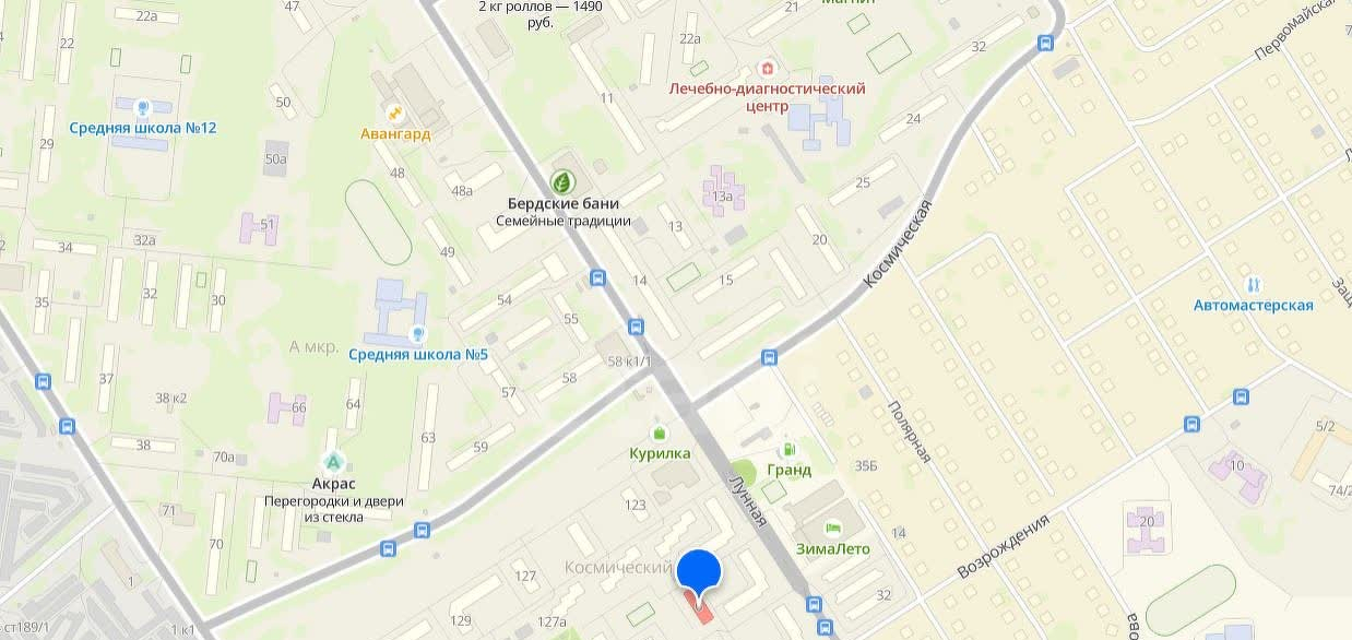 квартира г Бердск Космический 6 Звёздная фото 26