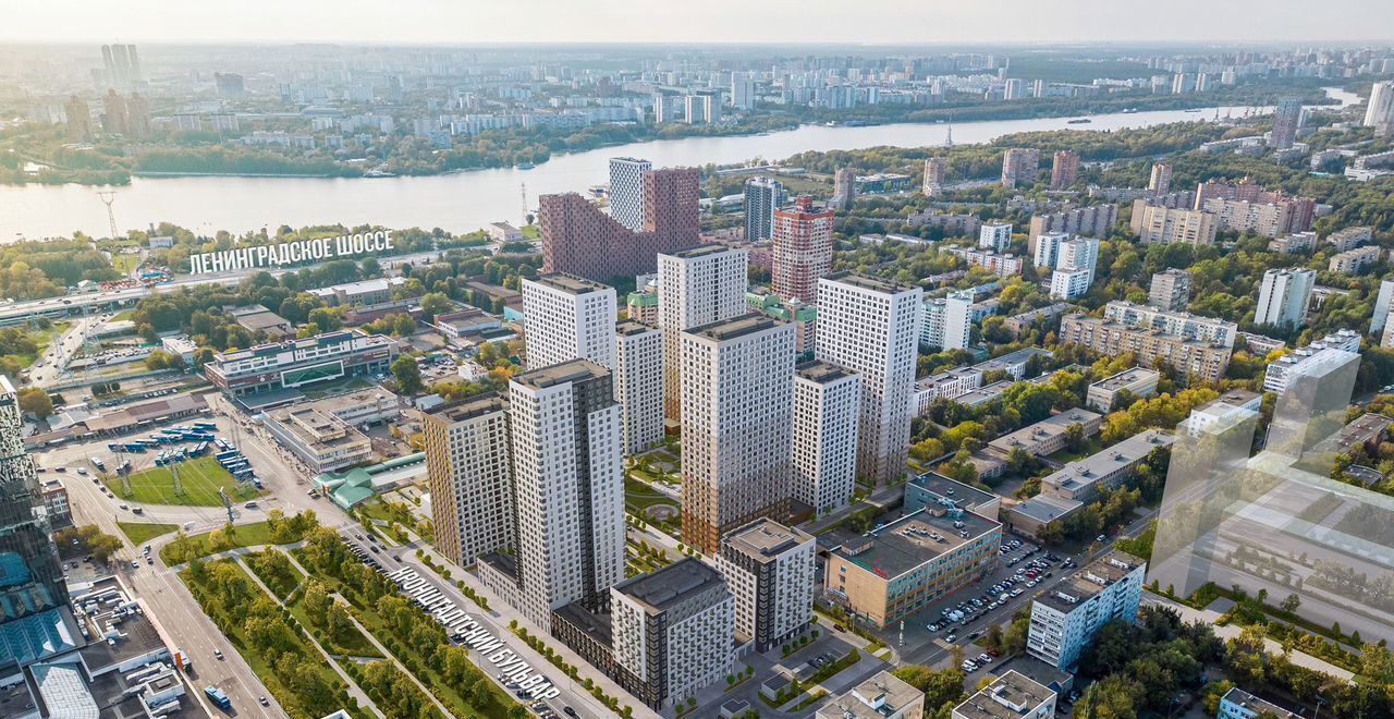 квартира г Москва метро Водный стадион б-р Кронштадтский 11 корп. 3 фото 2