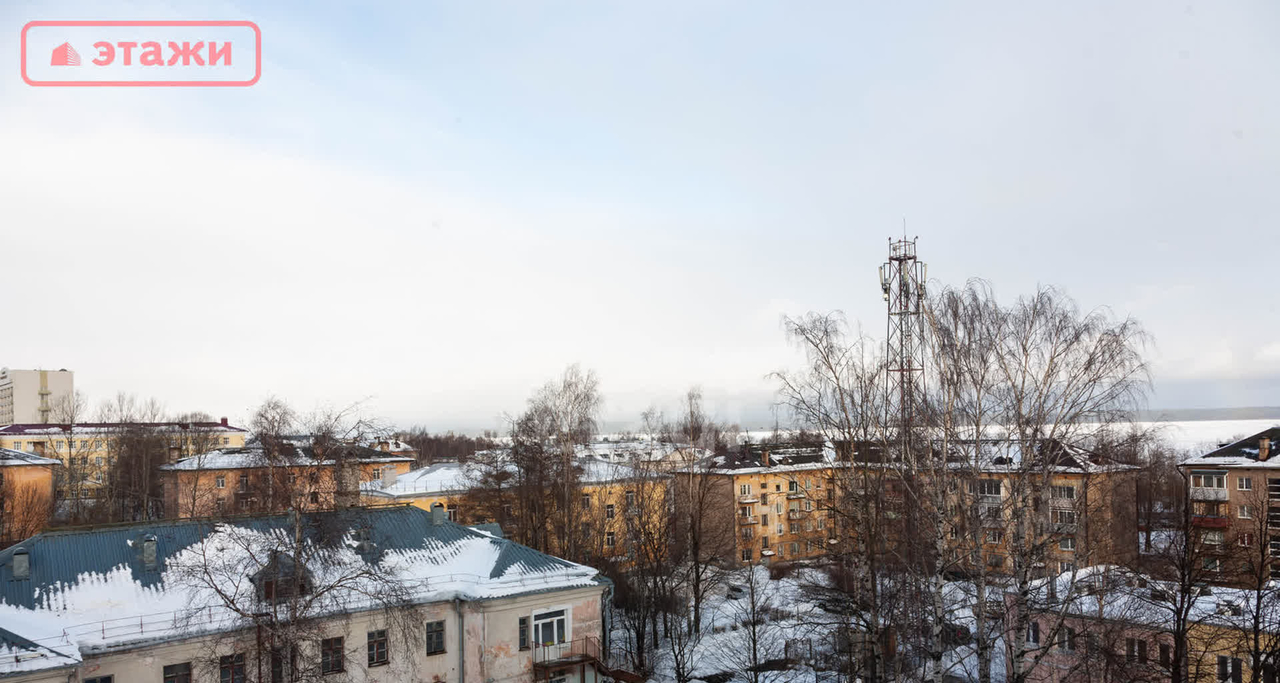 квартира г Петрозаводск Урицкий микрорайон ул Луначарского 13а м-н фото 25