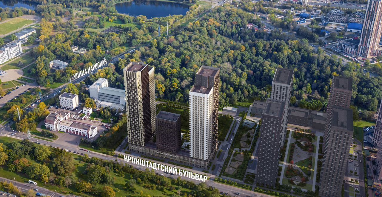 квартира г Москва метро Водный стадион б-р Кронштадтский 16 фото 2