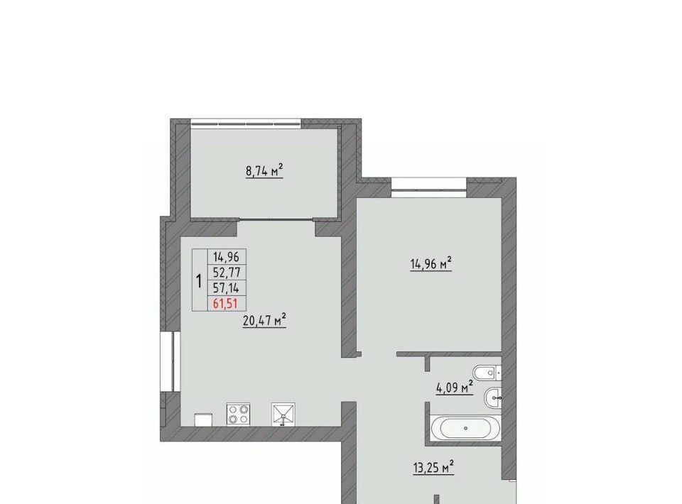 квартира г Иваново р-н Ленинский ул Кооперативная 3 фото 1