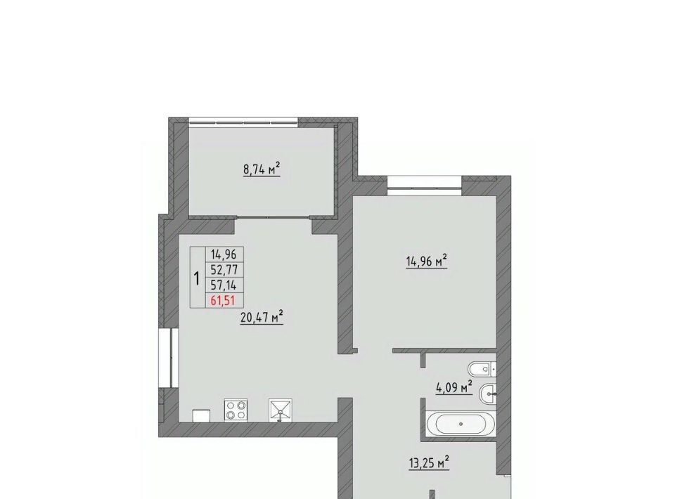 квартира г Иваново р-н Ленинский ул Кооперативная 3 фото 1
