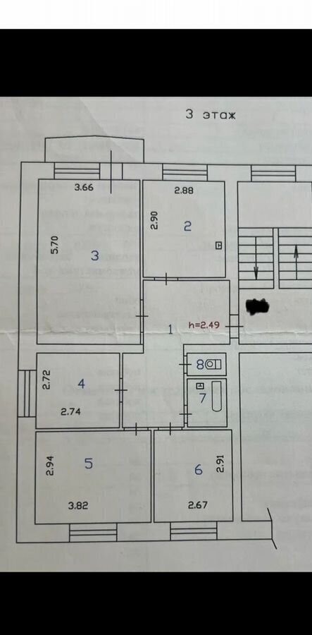 квартира г Улан-Удэ р-н Железнодорожный ул Цивилева 33 фото 2