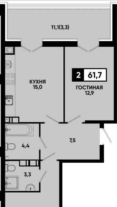 квартира г Кисловодск фото 1