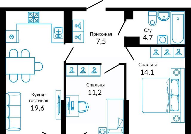 р-н Прикубанский ул Конгрессная 41 фото