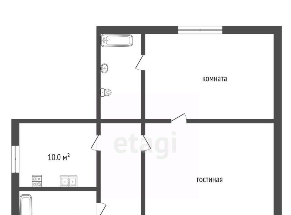 квартира г Ялта пгт Гурзуф ул Константина Коровина 12 фото 2