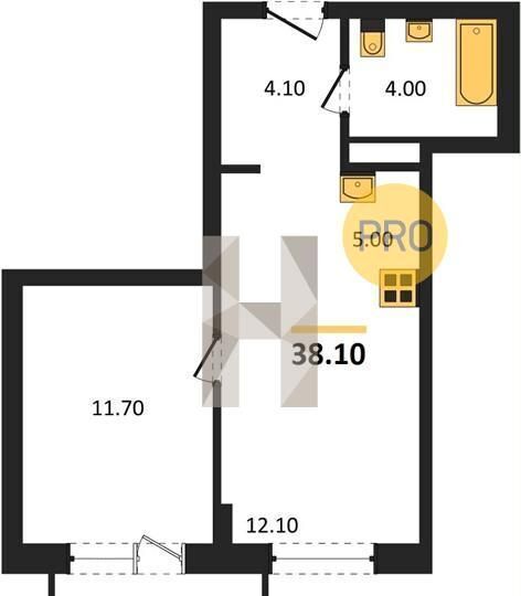 квартира г Новосибирск р-н Калининский ул Курчатова 16 сек. 1 фото 1