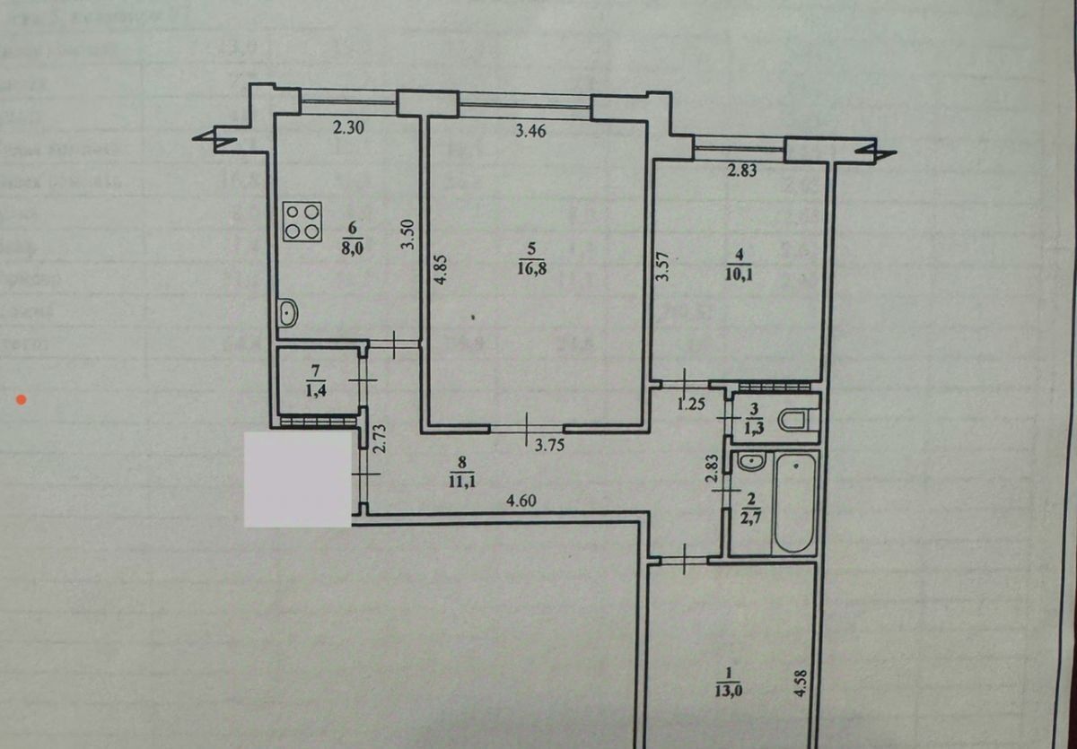 квартира г Волгоград р-н Кировский ул им. Одоевского 52 фото 2