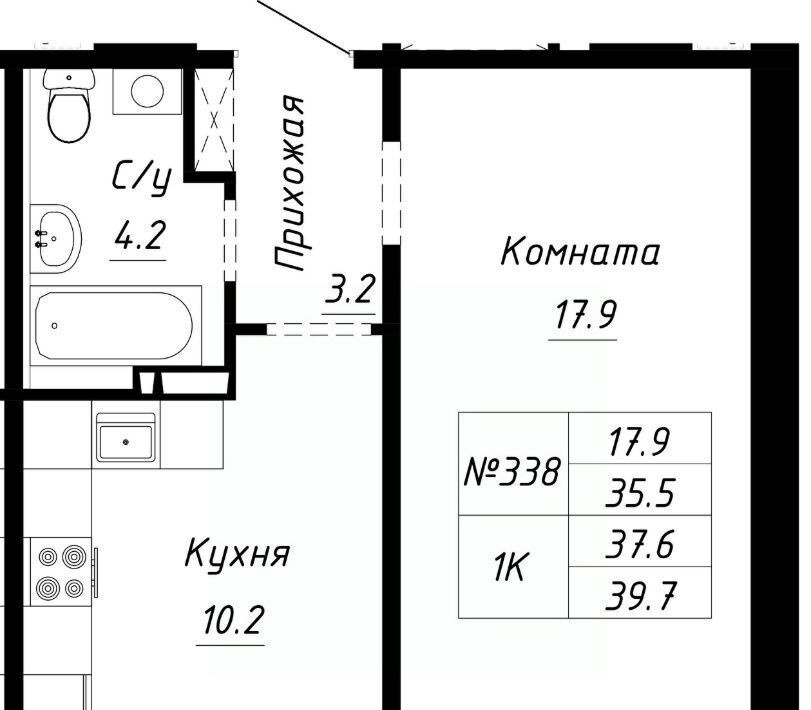 квартира г Барнаул р-н Индустриальный ул Анатолия Мельникова 1 фото 1