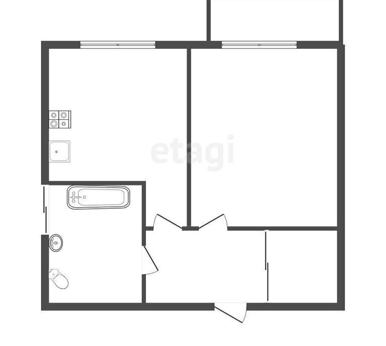 квартира г Тула ул Кауля 47к/3 фото 1