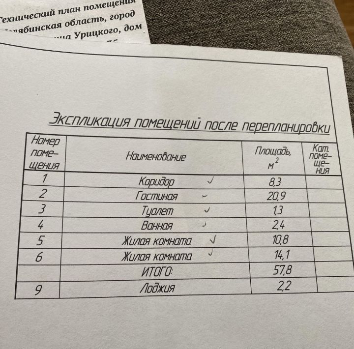 квартира г Копейск ул Урицкого 121а фото 2