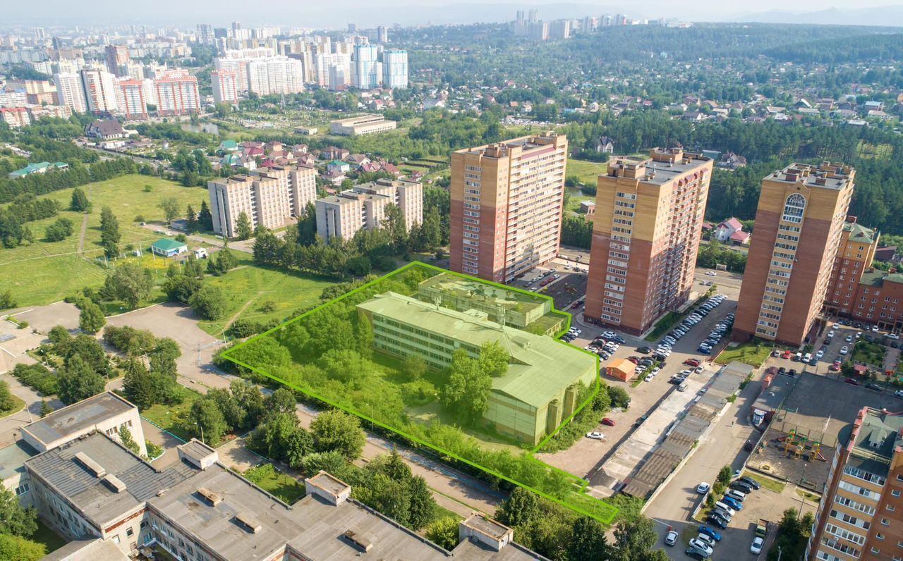 земля г Красноярск р-н Октябрьский ул Елены Стасовой 39 фото 1