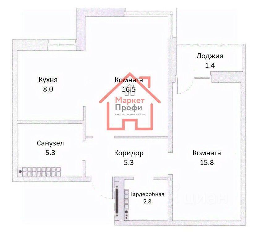 квартира г Верхняя Пышма пр-кт Успенский 113б фото 13