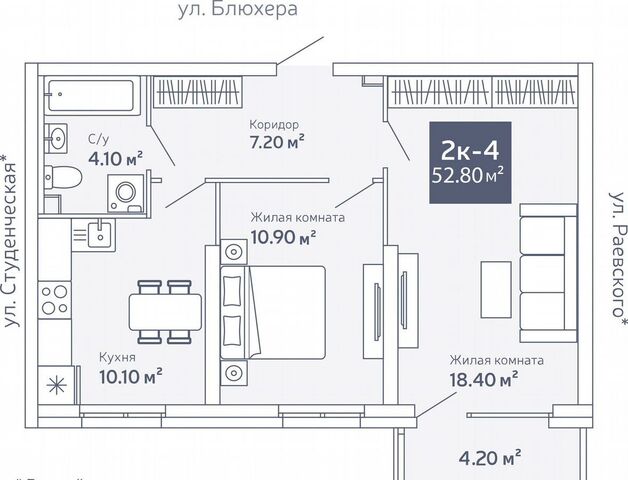 Машиностроителей ул. Блюхера, д. 40 фото