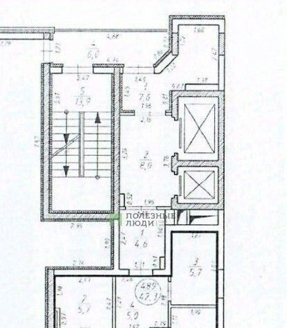 квартира г Уфа р-н Советский ул Комсомольская 15 фото 2