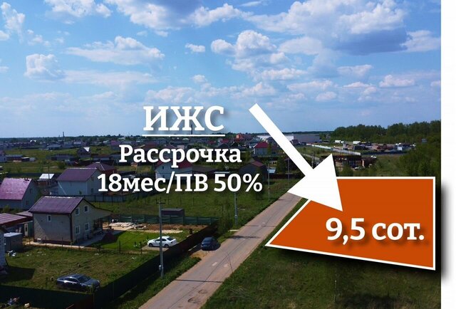 земля 45 км, коттеджный пос. Бахтеево парк, Берёзовая ул, Егорьевское шоссе фото