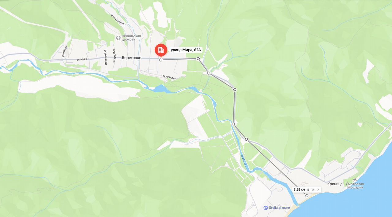дом г Геленджик с Береговое ул Мира 62а с Архипо-Осиповка фото 38