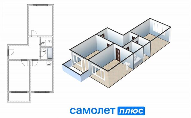 комната р-н Ленинский пр-кт Ленинградский 53к/3 Кемеровская обл. — Кузбасс фото
