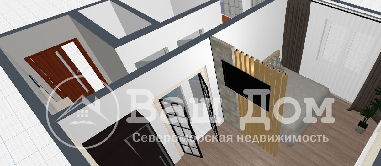 квартира г Североморск ул Колышкина 1 фото 9