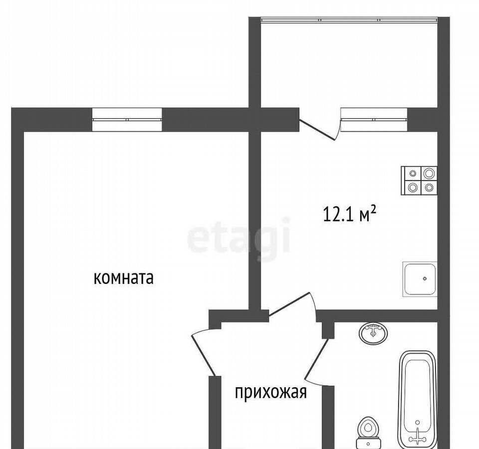 квартира г Тамбов р-н Октябрьский 1-й Школьный пр., 10 фото 30