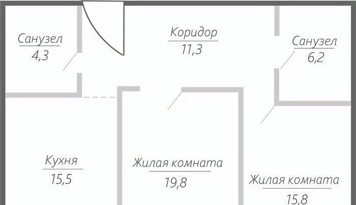 квартира г Тольятти р-н Автозаводский ул Фрунзе 2в фото 1