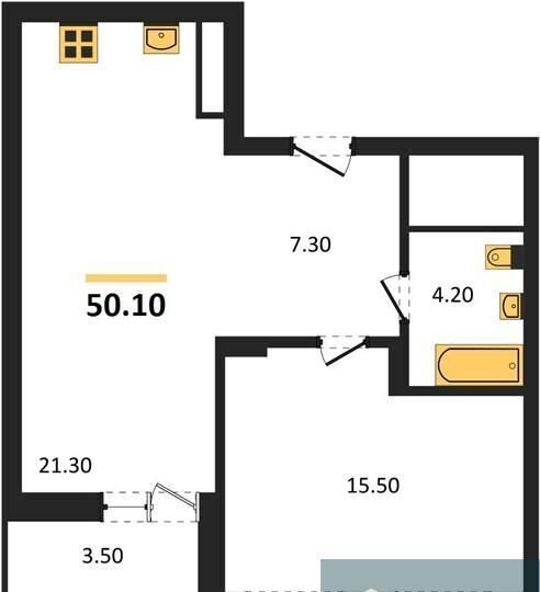 квартира г Воронеж р-н Железнодорожный ул Остужева 52/5 ЖК «Ключи CLUB» фото 1