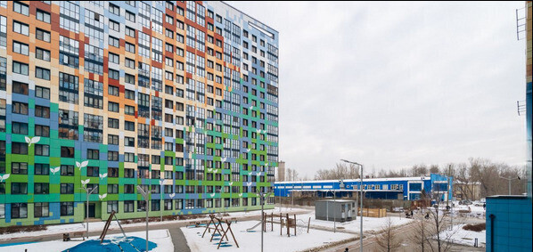 квартира г Санкт-Петербург Народный ул Крыленко 1 к 1 ст 6 фото 20