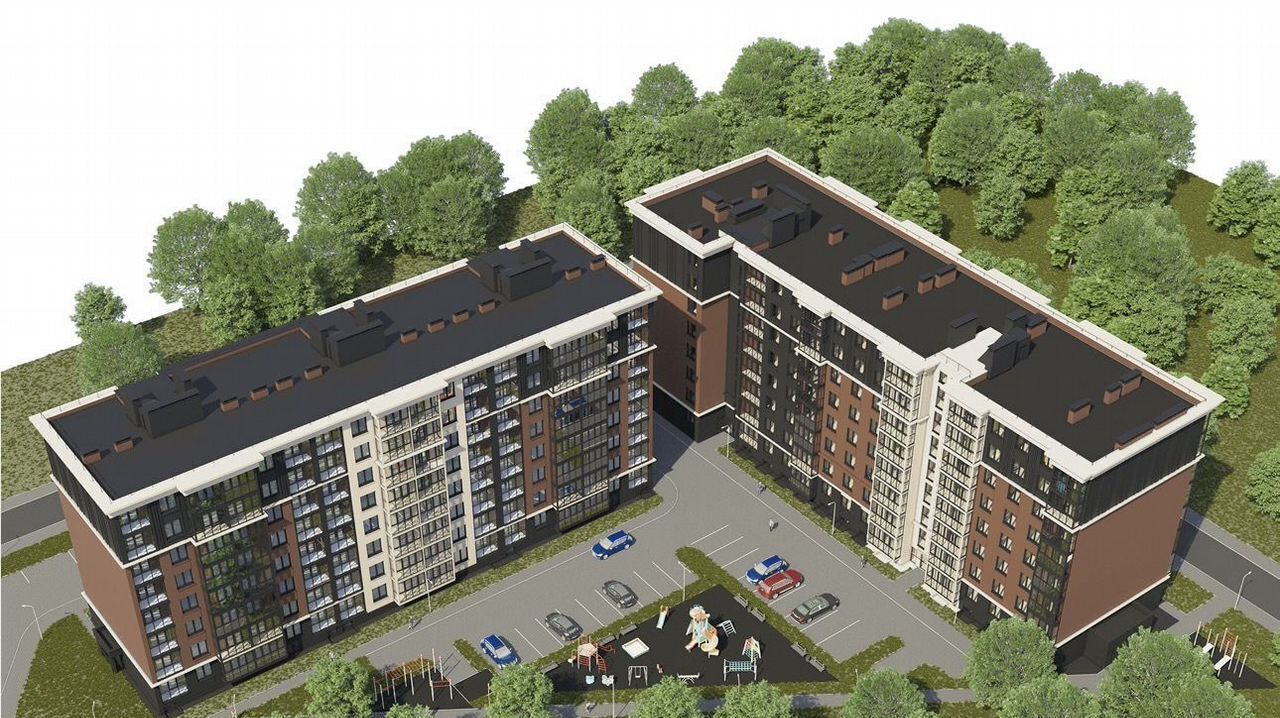 квартира г Калининград р-н Московский ЖК Гринвуд ул. Толстикова, д. 36, корп. 2 фото 3